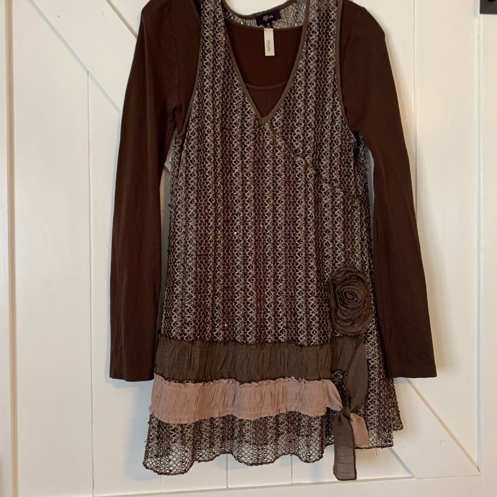 Vest and top